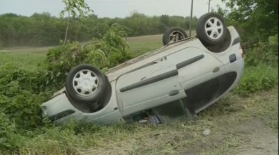 Зрелищна катастрофа в Русе се размина без жертви