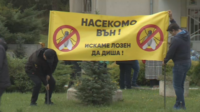 Протест в Лозен: Недоволство срещу изграждане на ферма за мухи