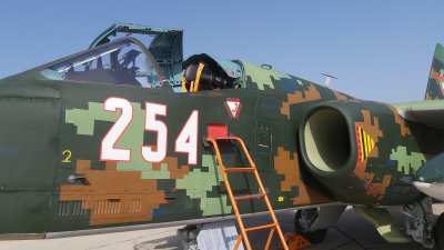 Намерена е черната кутия на разбилия се военен самолет Су-25