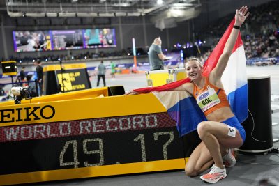 Фемке Бол триумфира на 400 метра със световен рекорд, Грант Холоуей над всички на 60 метра с препятствия на световното по лека атлетика в зала