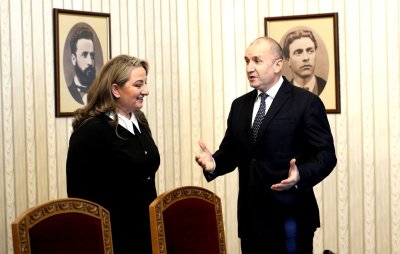 ГЕРБ-СДС на консултации при президента Румен Радев