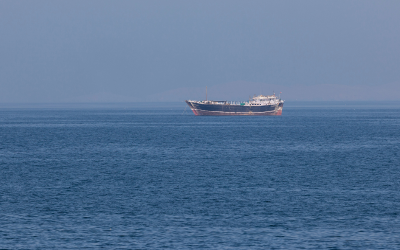 Американският флот арестува ирански товарен кораб в Оманския залив