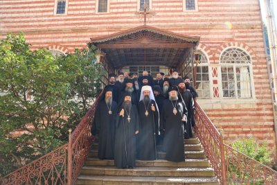 Патриарх Даниил оглави богослуженията в българския манастир на Атон по повод 750 г. от кончината на светите 26 Зографски мъченици