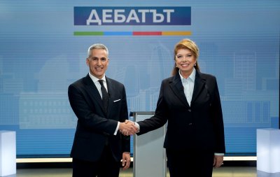 Единственият дебат между Илияна Йотова и Андрей Гюров – в ефира на БНТ