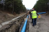 Изградени са 8 км от водопровода към Перник