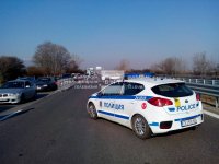 Засилен трафик и опашки в първия ден с КПП-та на изходите на София
