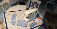 Пловдивски ученици ушиха и дариха 600 маски за многократна употреба