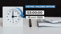 Тази нощ преминаваме към лятно часово време