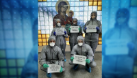 Лекарите на първа линия и на празника на медиците