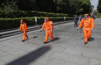 СЗО: Пръскането с дезинфектант по улиците не елиминира коронавируса