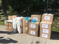 България дари защитни облекла срещу коронавируса на Република Северна Македония и Албания