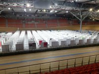 Развалят полевата болница в зала Колодрума в Пловдив