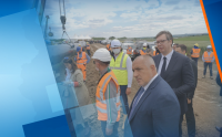 Борисов посрещна Вучич, инспектираха "Балкански поток" и АМ "Европа" (ОБЗОР)